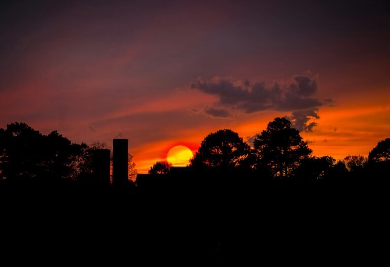 Sunset symbolizing hope and healing at an inpatient rehab in Indiana