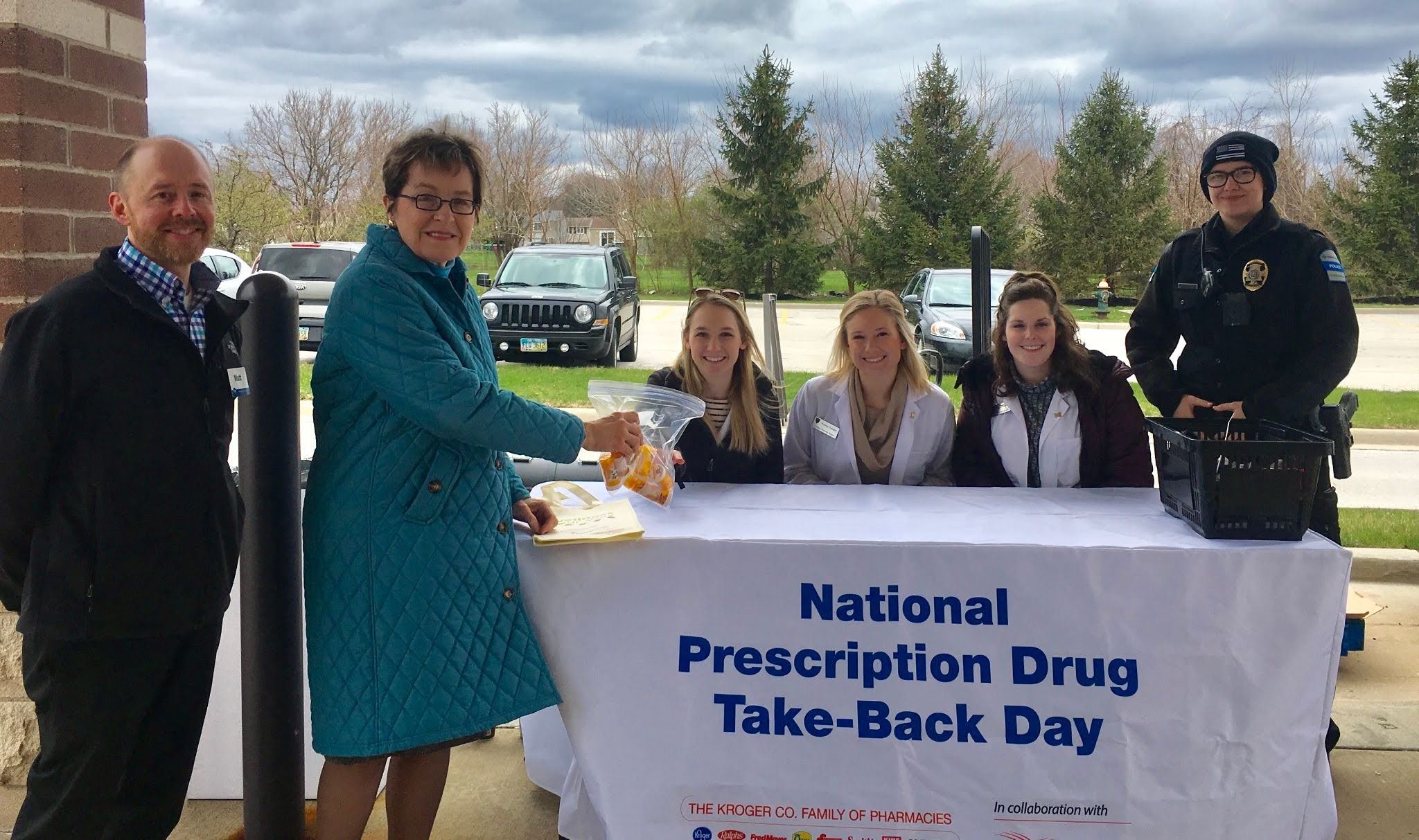 National Prescription Drug Take Back Day 2026 safe medication disposal event at community drop-off site