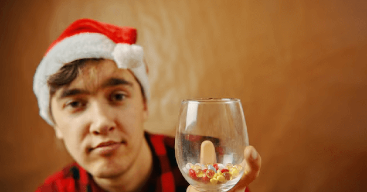 A person holding a glass of candy - Addiction recovery in Clarksville, Indiana