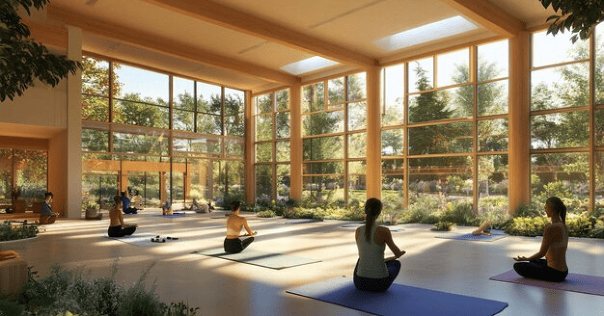 Modern inpatient treatment center with a peaceful environment, breaking common inpatient treatment myths and inpatient treatment misconceptions.