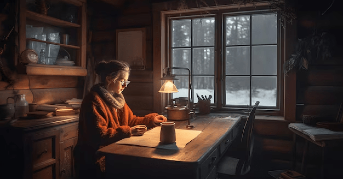 Person practicing understanding the HALT method by self-reflecting on emotions and using self-care strategies to maintain balance.